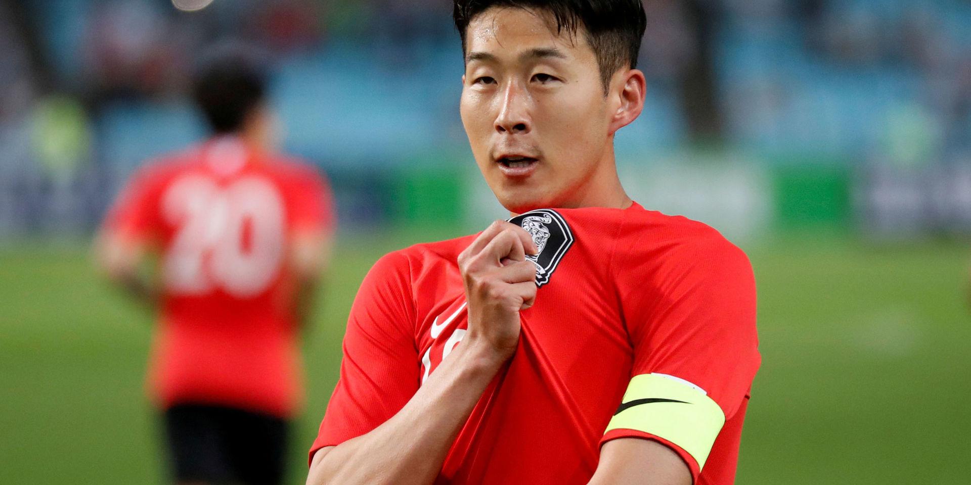Heung-Min Son befinner sig i Sydkorea när Premier League satts på paus. 