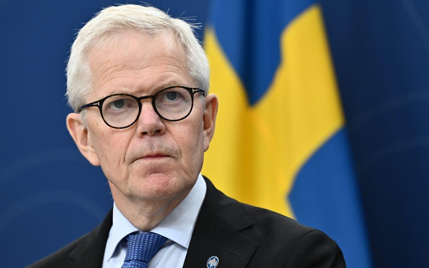 Björn Lyrvall har varit generaldirektör för FRA sedan 2020. Arkivbild.