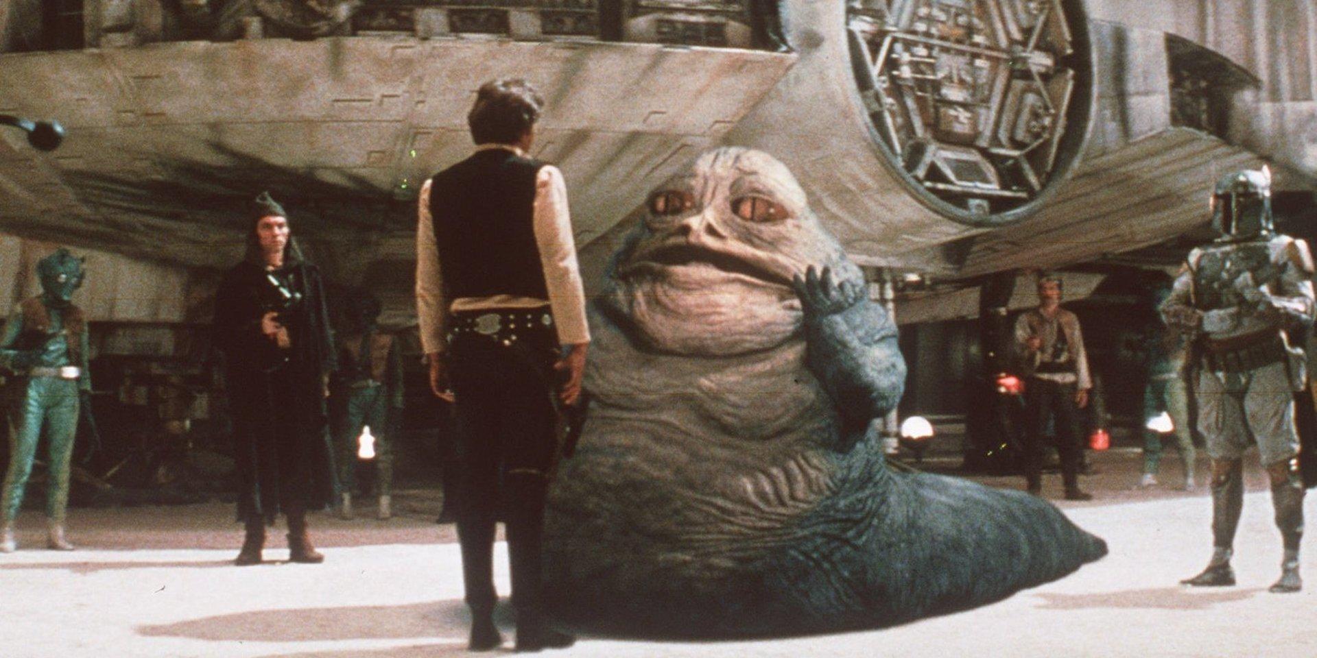 Star Wars svar på Wagner? Jabba the Hutt är en slemmig rymd-gangster i Star wars-filmerna som bär likheter med Ringencykeln, enligt Hanna Höglund.