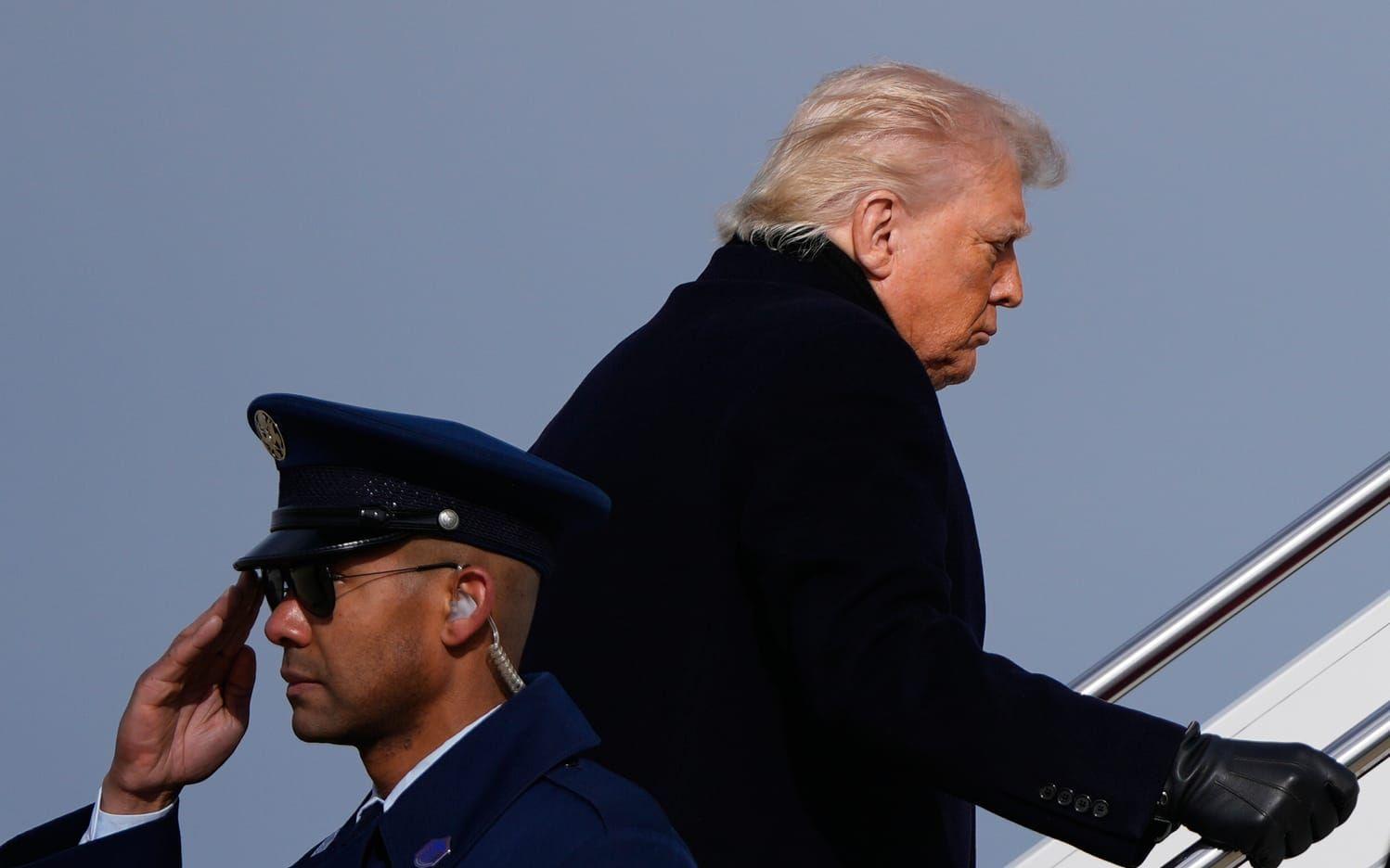 USA:s president Donald Trump. Arkivbild. 