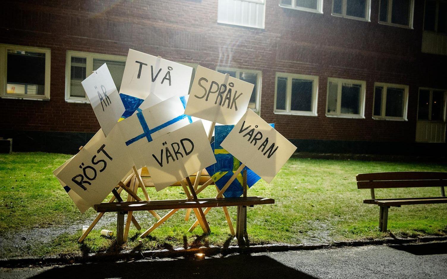 Sedan Sverigefinska skolan i Lundby stängdes ner 2016 kan inte sverigefinska barn få tvåspråkig grundskoleundervisning längre. 