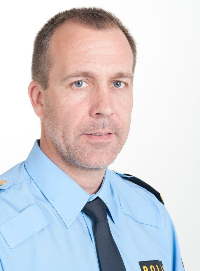 Peter Adlersson, presstalesperson vid polisen i region Väst. Bild: Polisen
