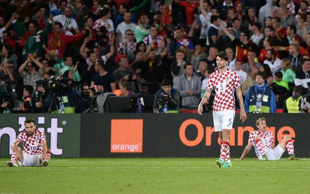 Detsamma gällde Vedran Corluka, med erfarenhet från både Tottenham och det kroatiska landslaget. Bild:Bildbyrån