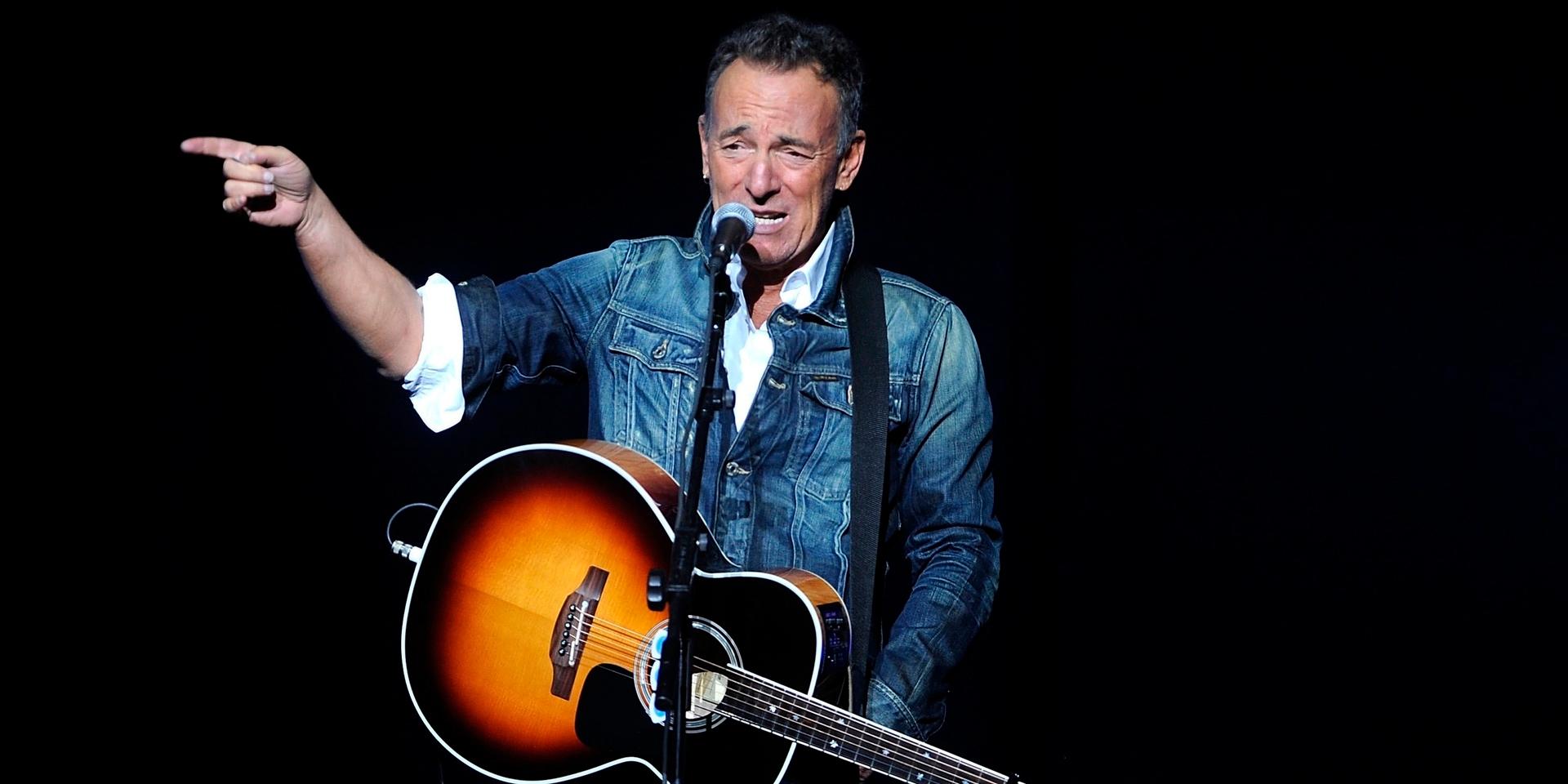 Bruce Springsteen uppträder 2018