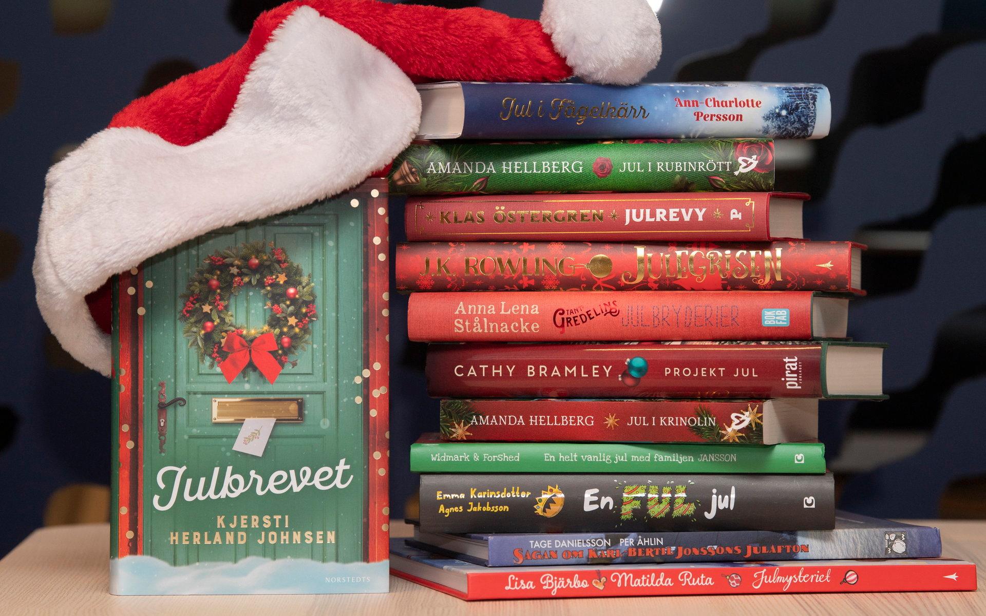 Ett urval av årets julböcker.
