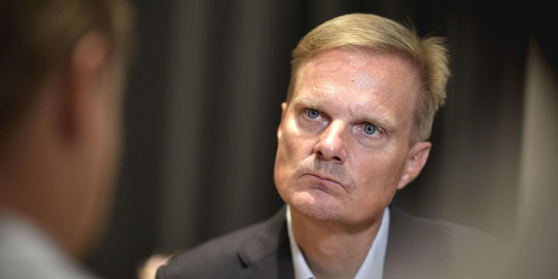 Krisdrabbade Swedbank har inför kvartalsrapporten den 23 oktober fått en ny vd med Jens Henriksson. Arkivbild