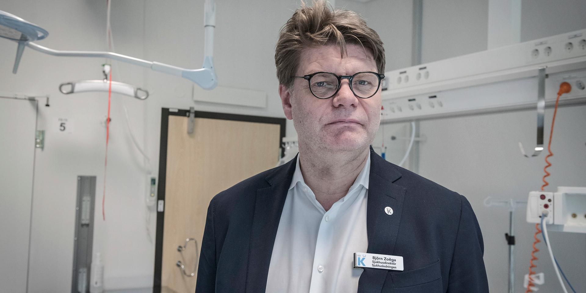 Björn Zoëga, sjukhusdirektör på Karolinska universitetssjukhuset, fick ifjol en lönehöjning på 12 procent.