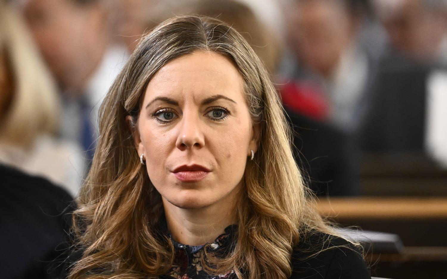 EU-minister Jessica Rosencrantz (M) säger efter torsdagens möte i Rom att USA behövs för att sätta press på Ryssland. Arkivbild. 