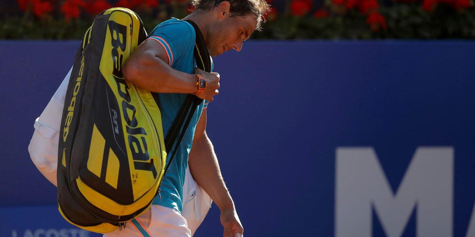Rafael Nadal åkte, för ovanlighetens skull, ut i semifinalen av Barcelona Open.