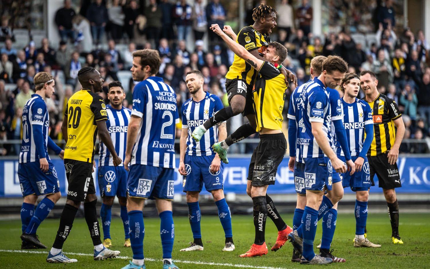 Bilder från derbyt mellan IFK Göteborg och Häcken.