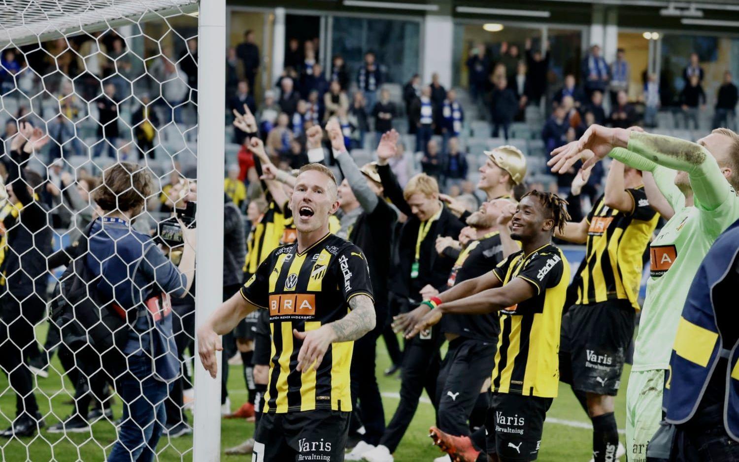Bilder från derbyt mellan IFK Göteborg och Häcken.