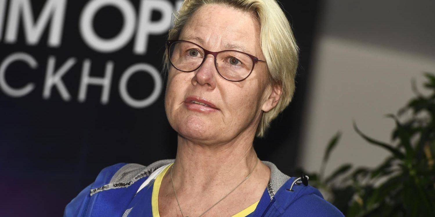 Ulrika Sandmark, förbundskapten för svenska simlandslaget. Arkivbild.