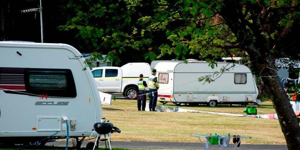 På tisdagen avhystes ett 30-tal husvagnar från Lillebyns camping i Torslanda.