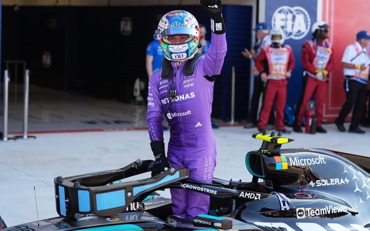 Mercedesföraren Kimi Antonelli tog hem kvalet till Miamis GP.
