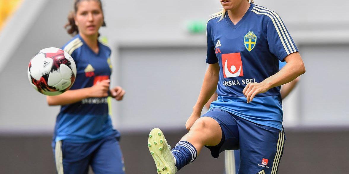 Linda Sembrant är en nyckelspelare för den svenska defensiven. Arkivbild.