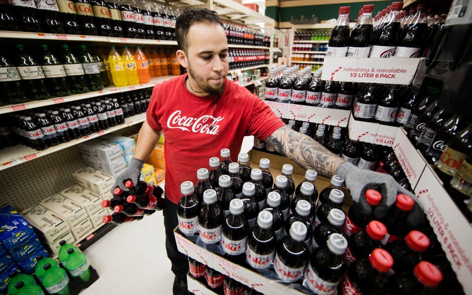 Coca-Cola har släppt delårssiffror. Arkivbild. 