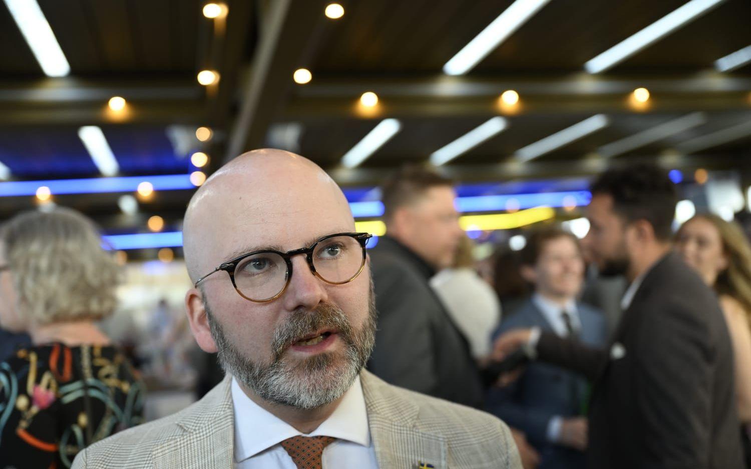 SD:s EU-parlamentsledamot Charlie Weimers vill dra parlamentsledningen till domstol. Arkivfoto.