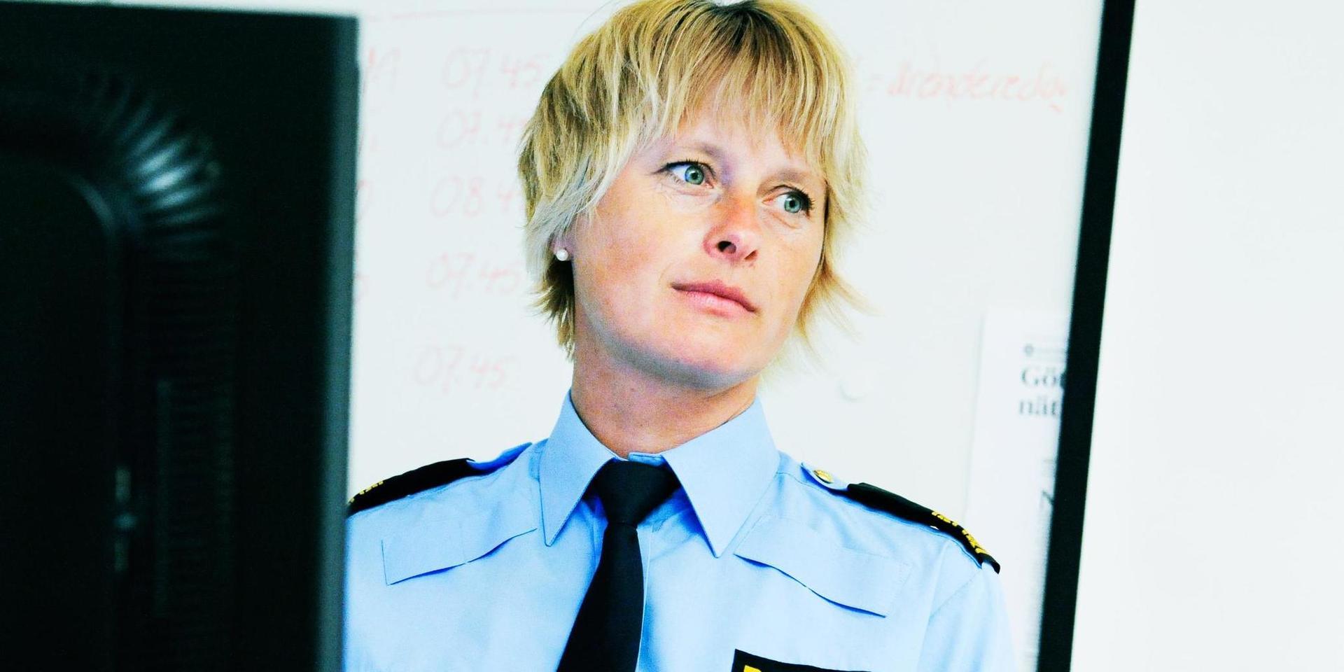 Birgitta Dellenhed, chef för regionalt IT-brottscentrum vid polisen i region Väst