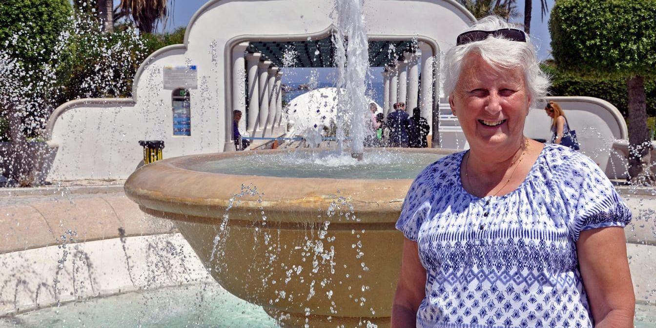 Ingrid Ioannidi har levt halva sitt liv på den grekiska ön Rhodos. Trots den ekonomiska krisen i Grekland fortsätter turisterna att strömma till Rhodos, något som Ingrid är väldigt tacksam för.