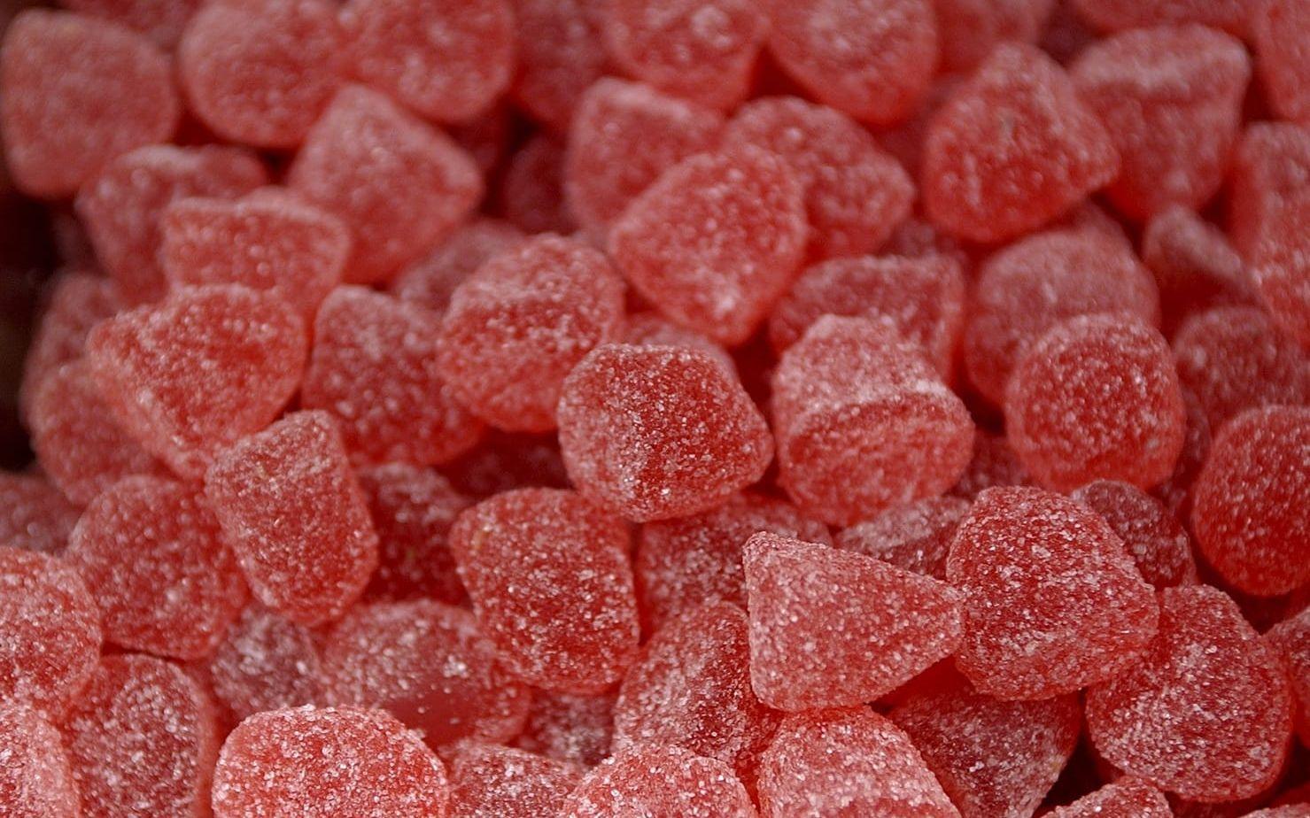 Finländska Fazer köper Aroma, en svensk tillverkare av geléhallon och gräddkola. Arkivbild