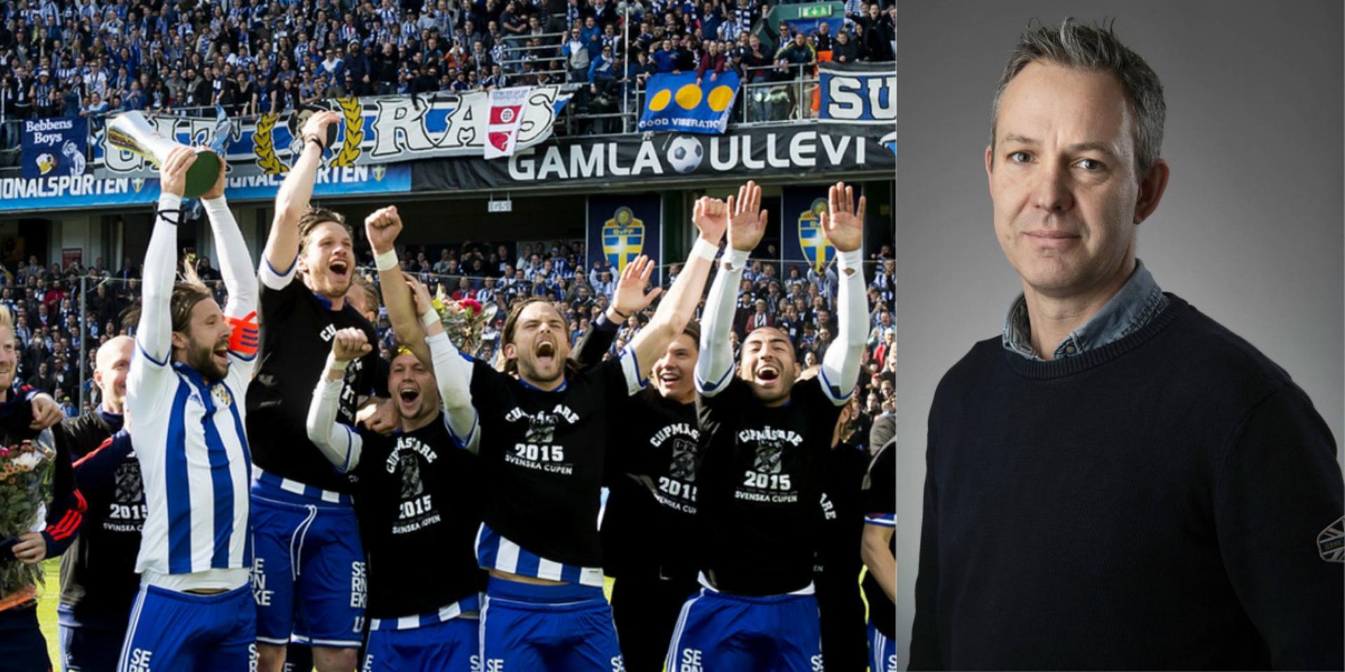 IFK Göteborg och lagkapten Mattias Bjärsmyr jublar efter klubbens senaste titel, cupsegern mot Örebro 2015. Nu börjar jakten på en ny titel. 