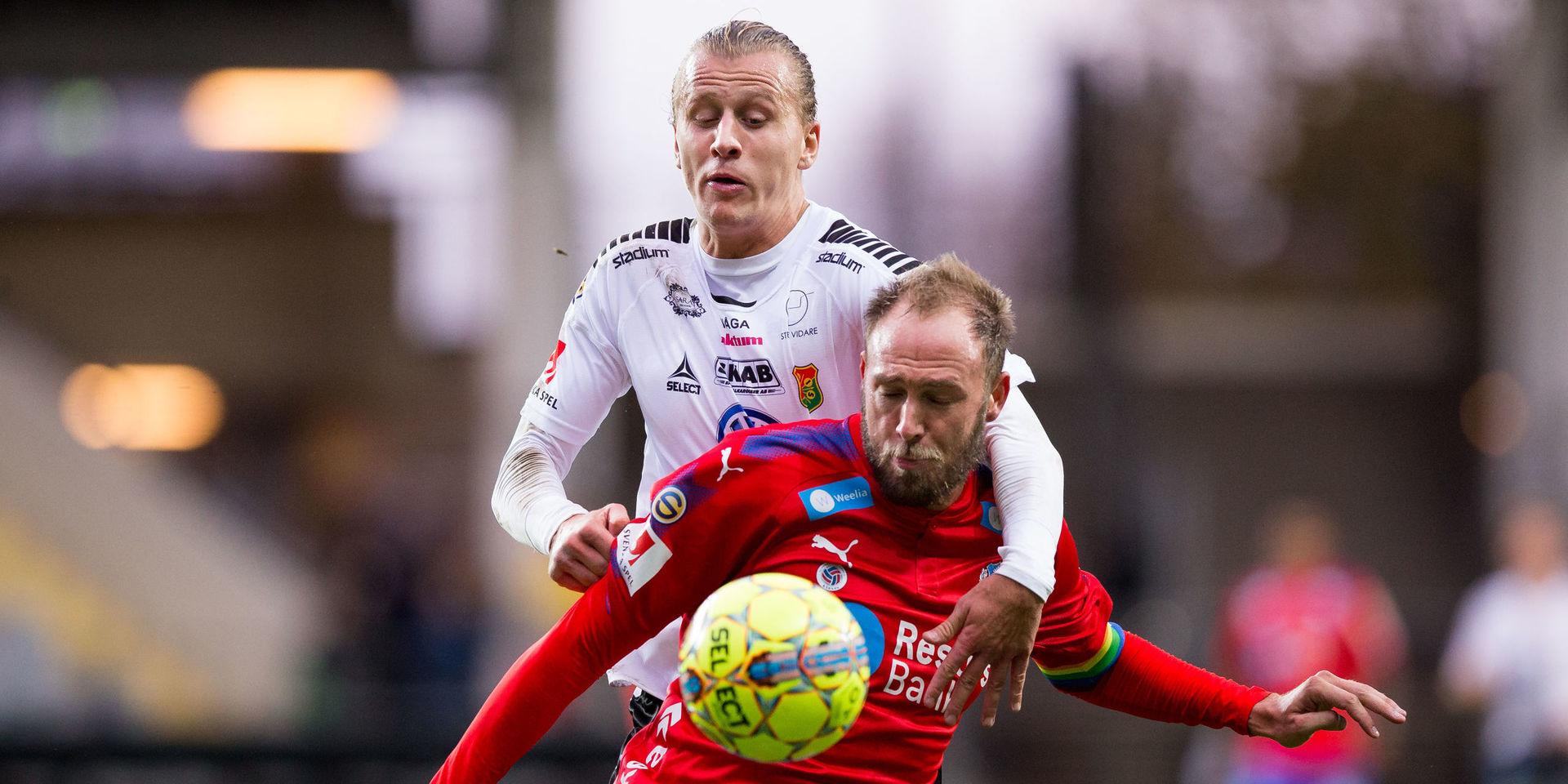 Jesper Westermark i kamp med Andreas Granqvist
