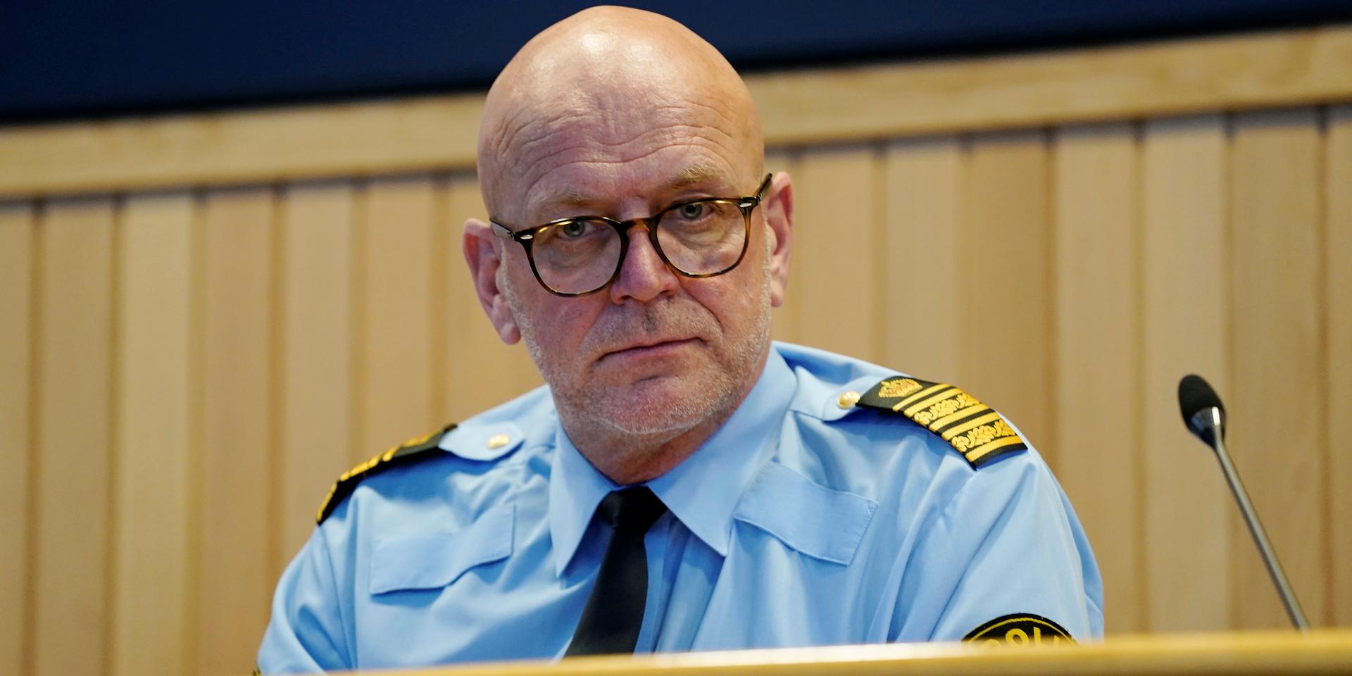 Erik Nord är polisområdeschef i Storgöteborg.