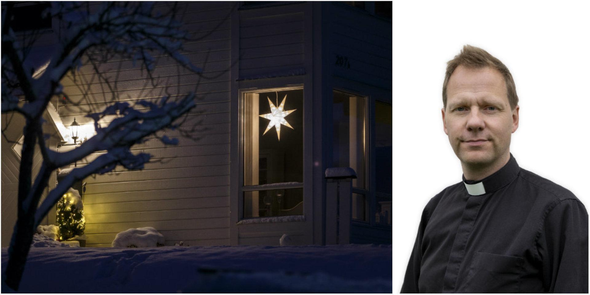 En av Jonas Eeks grannar har adventsstjärnan kvar i fönstret. &quot;Den sprider fortfarande sitt hemtrevliga ljus&quot;, konstaterar Jonas i sin helgkrönika.