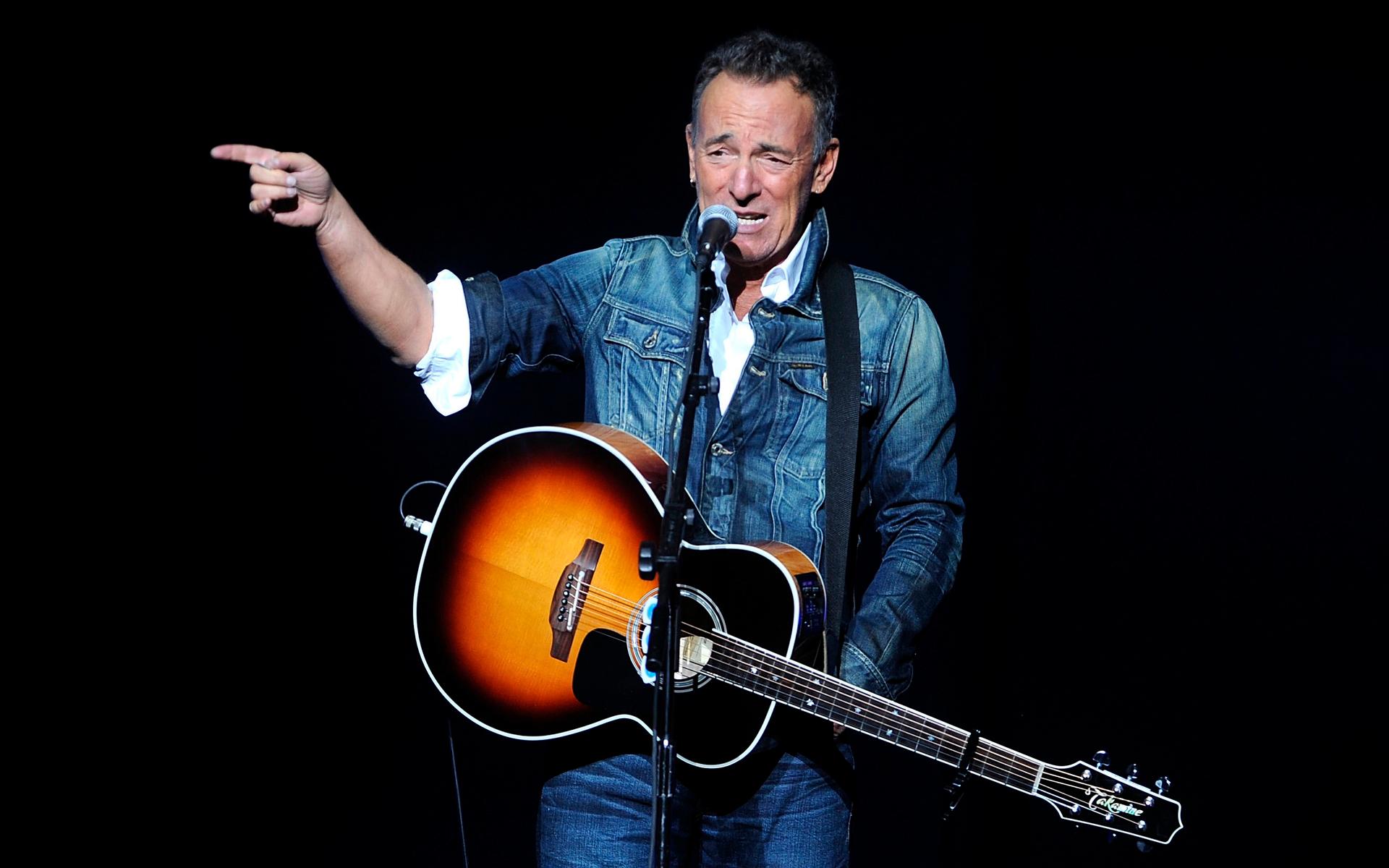 ... och Bruce Springsteen. 