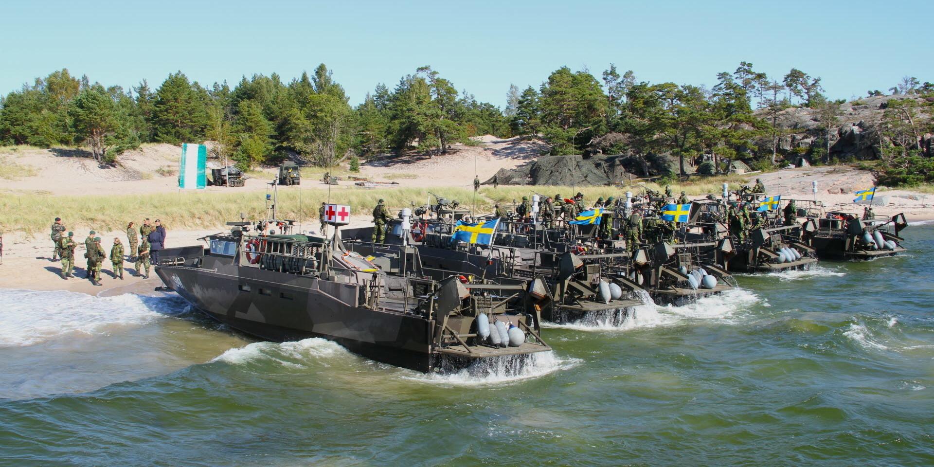 Försvarsmakten har idag bara en amfibiebataljon som är stationerad vid Amfibieregementet Amf 1 i Berga, en bit söder om Stockholm.