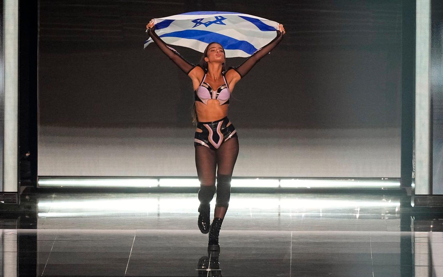 Noa Kirel, som framförde Israels bidrag i Liverpool förra året. Arkivbild.