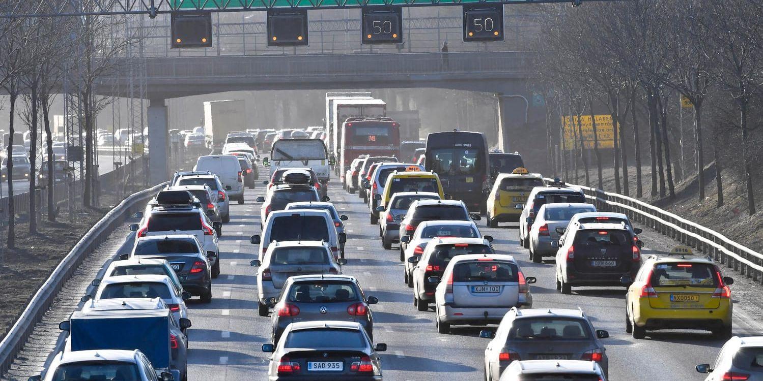 Sverige toppar listan över EU:s minst trafikdödliga länder. Arkivbild.