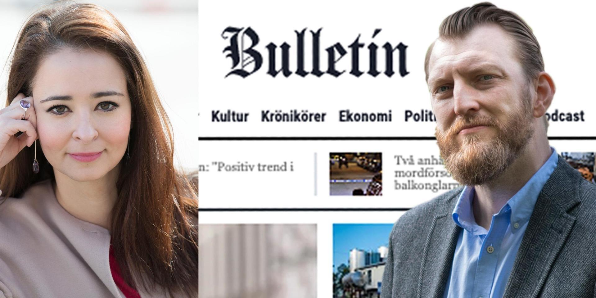 Bulletins chefredaktör Ivar Arpi och tidningens politiska chefredaktör Alice Teodorescu-Måwe lämnar nu nättidningen, som det stormat kring rejält den senaste tiden.