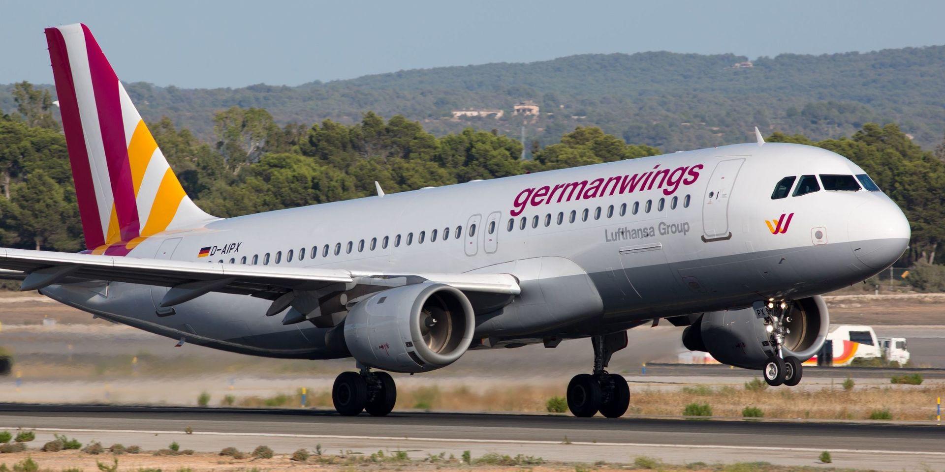 Kabinpersonal på fyra dotterbolag till Lufthansa – Eurowings, Germanwings, Sunexpress och Cityline – strejkade på söndagen. Arkivbild.