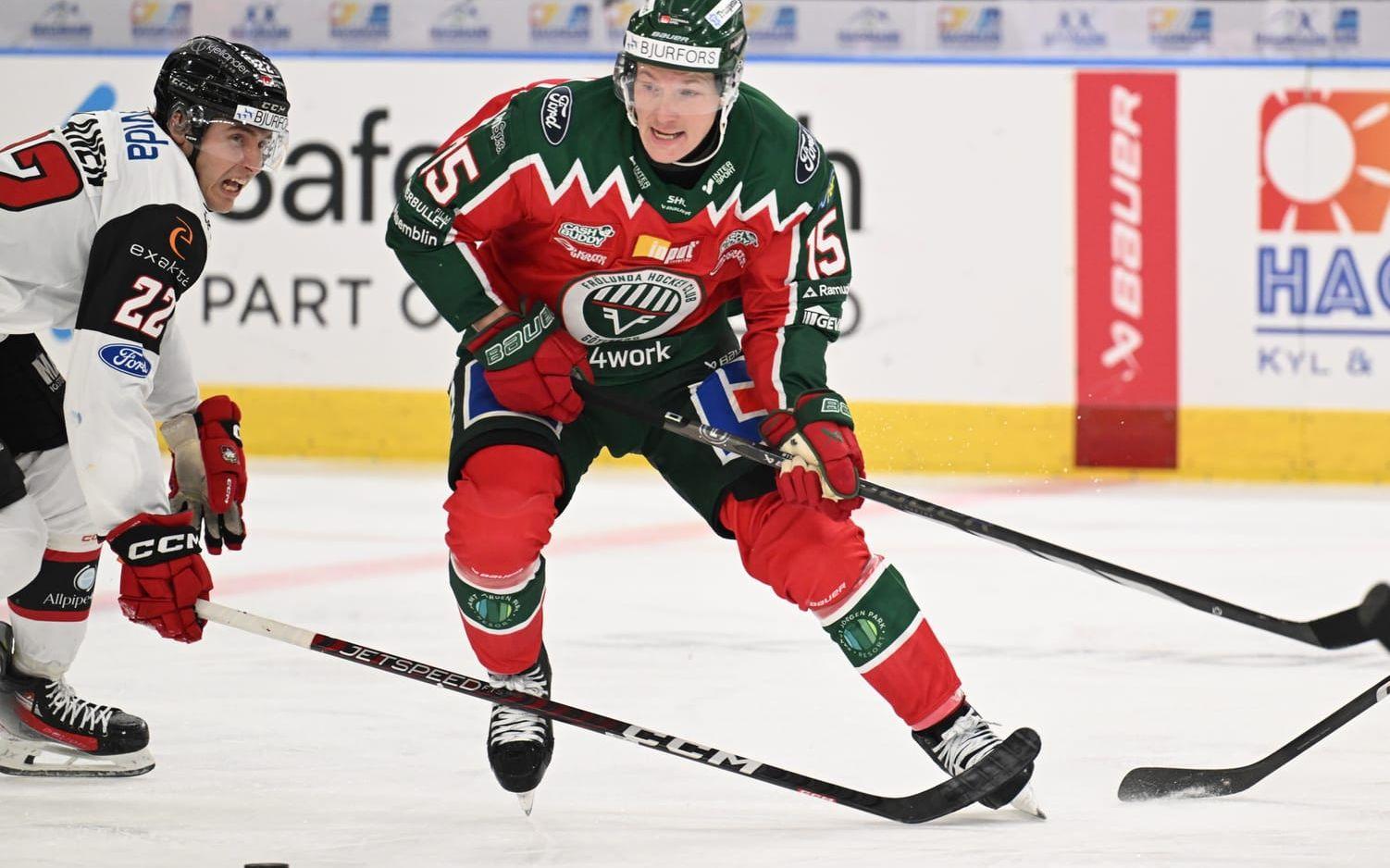 Frölundas Gustav Rydahl avslutar ishockeykarriären. Arkivbild.