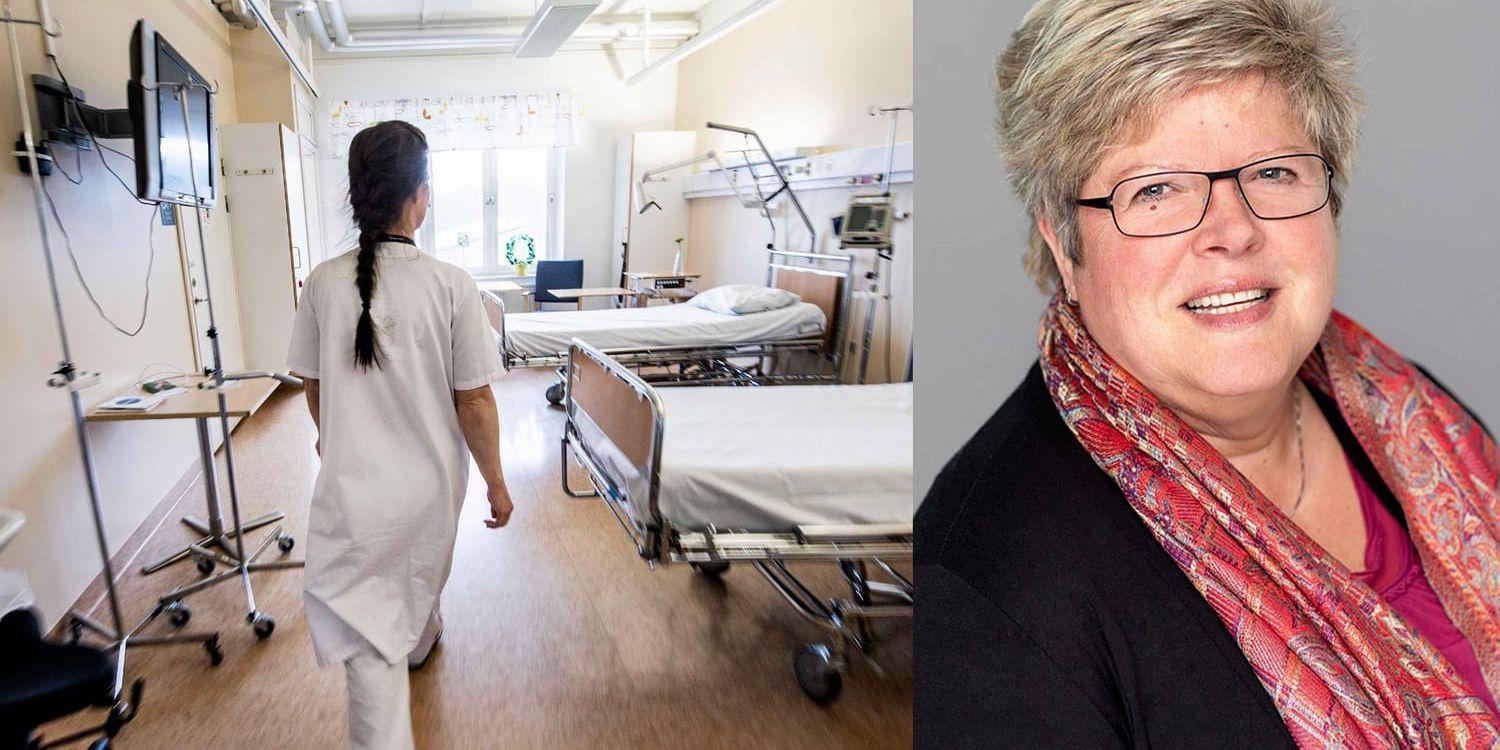 Marita Tenggren, leg sjuksköterska, förtroendevald för Vårdförbundet Sahlgrenska Universitetssjukhuset