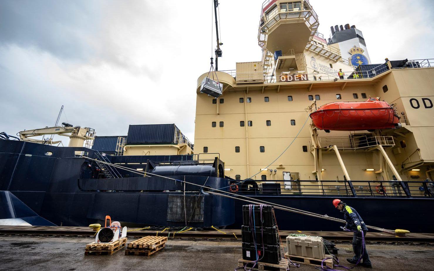 Isbrytaren Oden. Arkivbild.