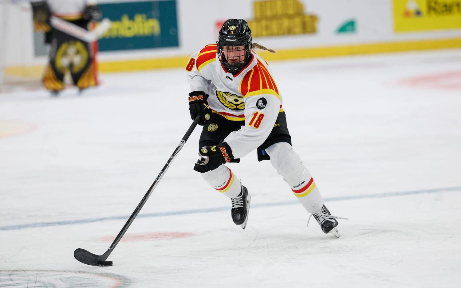 Jenniina Nylund och hennes Brynäs är klart för SM-final. Arkivbild.