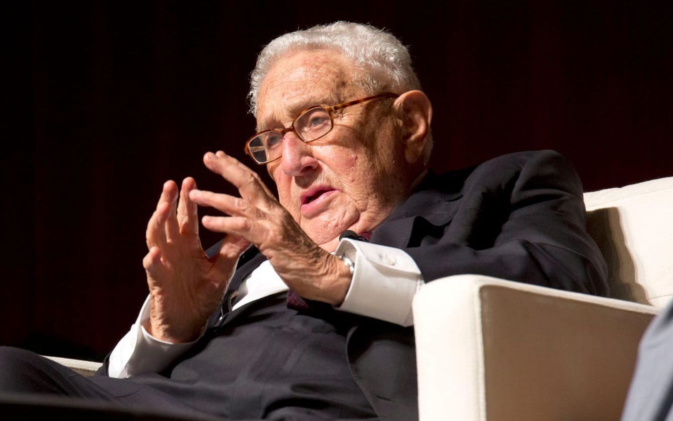 Henry Kissinger har jobbat under en rad presidenter och bland annat varit utrikesminister.