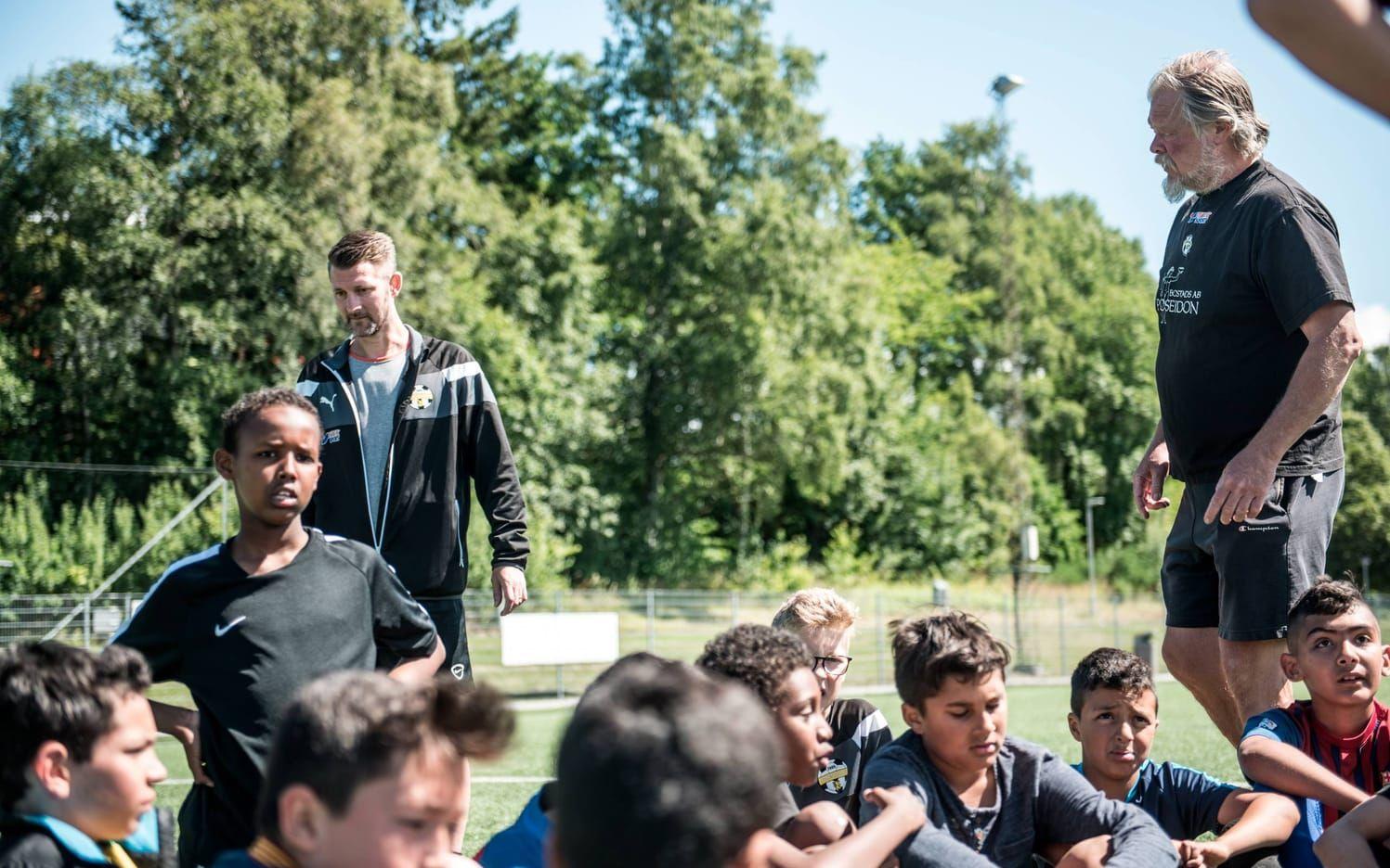 Hisingsbacka FC har i flera veckor tränat inför Gothia Cup. Bild: Olof Ohlsson