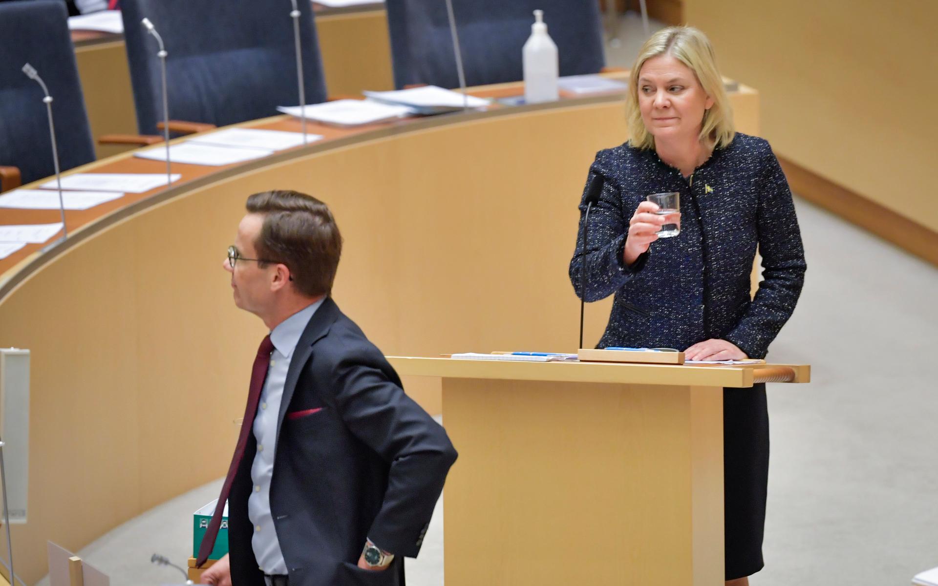 Moderaternas partiledare Ulf Kristersson säger till DN att han och statsministern Magdalena Andersson (S) snart ska ha möte på tu man hand. 