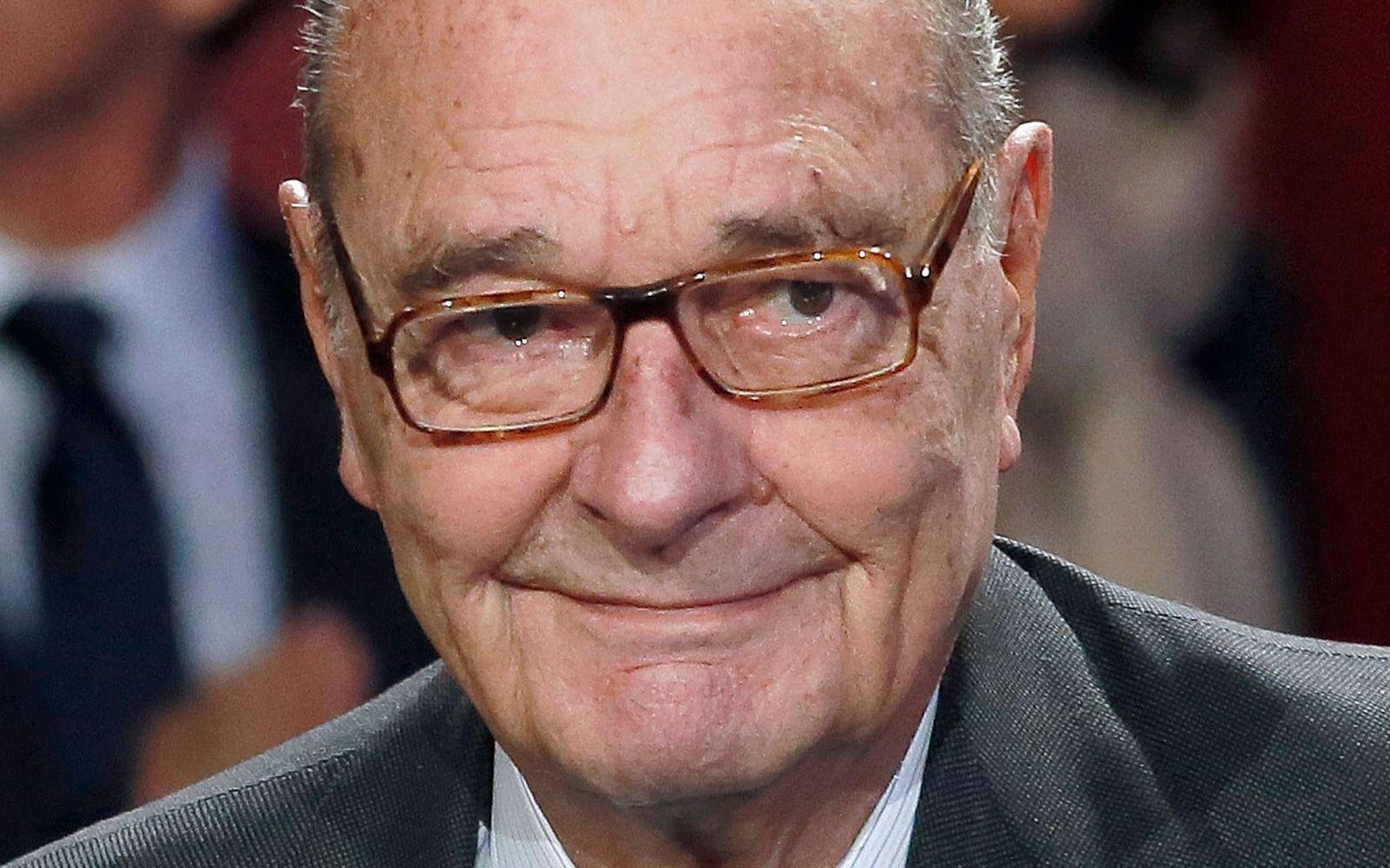 Frankrikes tidigare president Jacques Chirac är död.