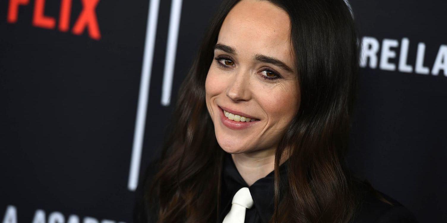 Ellen Page är en av skådespelarna i "The umbrella academy". Arkivbild.