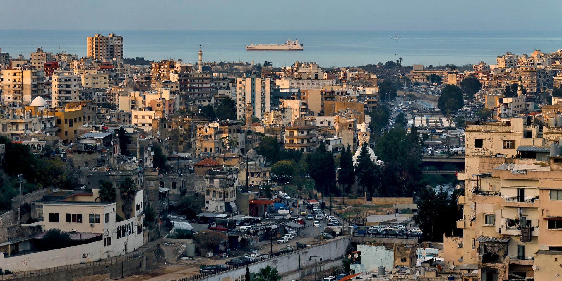 En båt har kapsejsat utanför Tripoli i norra Libanon. Arkivbild.