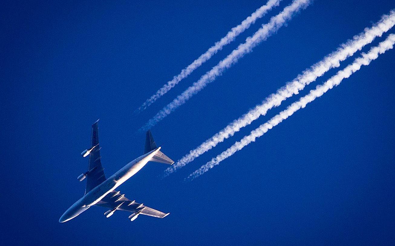 SAS-ägaren Air France-KLM har räknat på kostnadssmällen för dyrare flygbränsle i år. Arkivbild