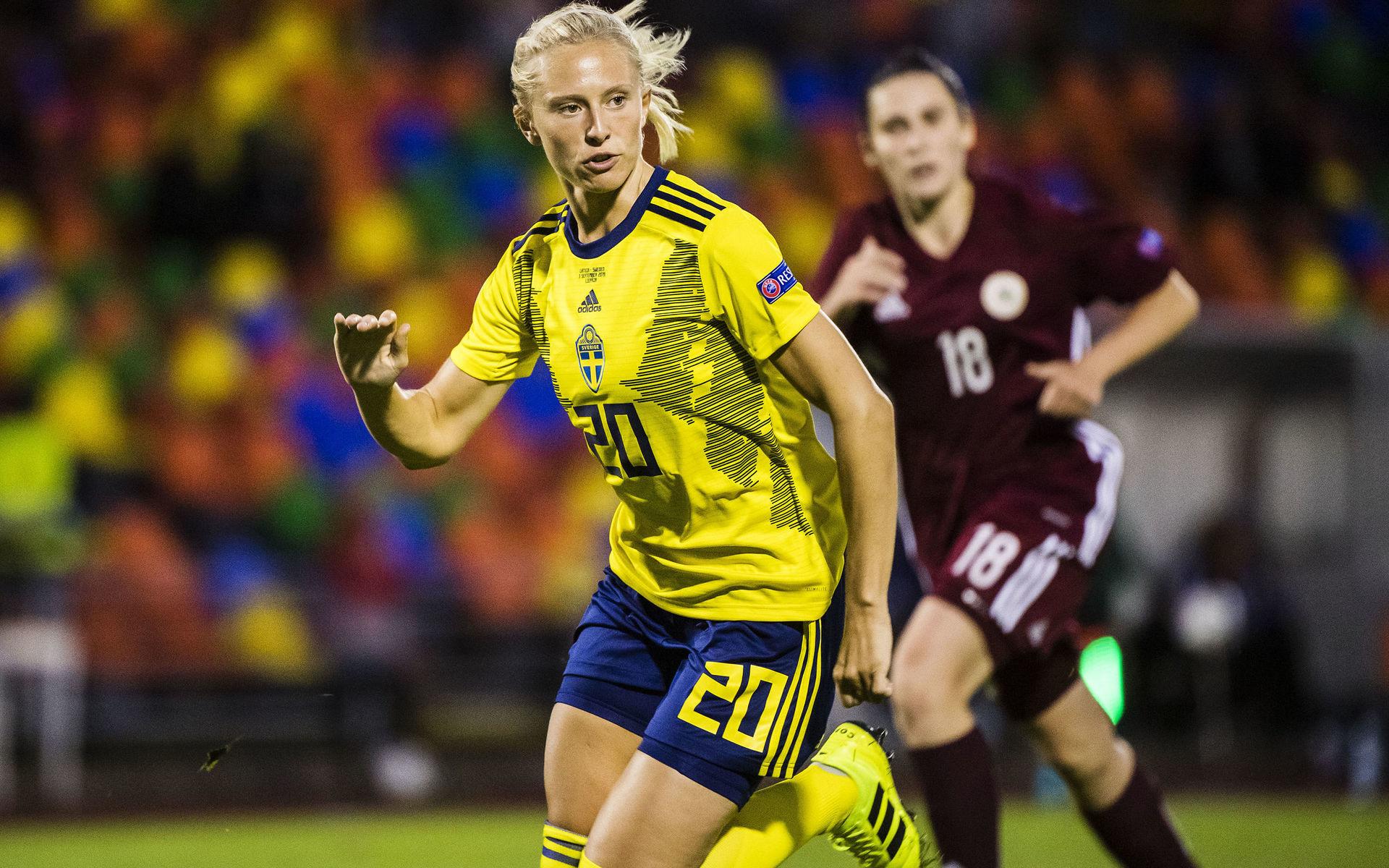 Rebecka Blomqvist får inte en ny landslagschans mot Ungern och Slovakien.