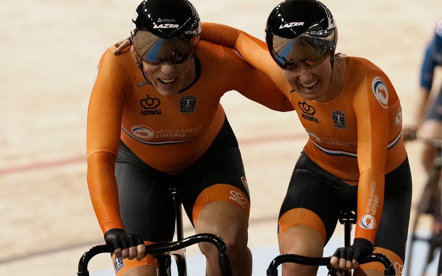Kirsten Wild och Amy Pieters har vunnit tre raka VM-guld. 
