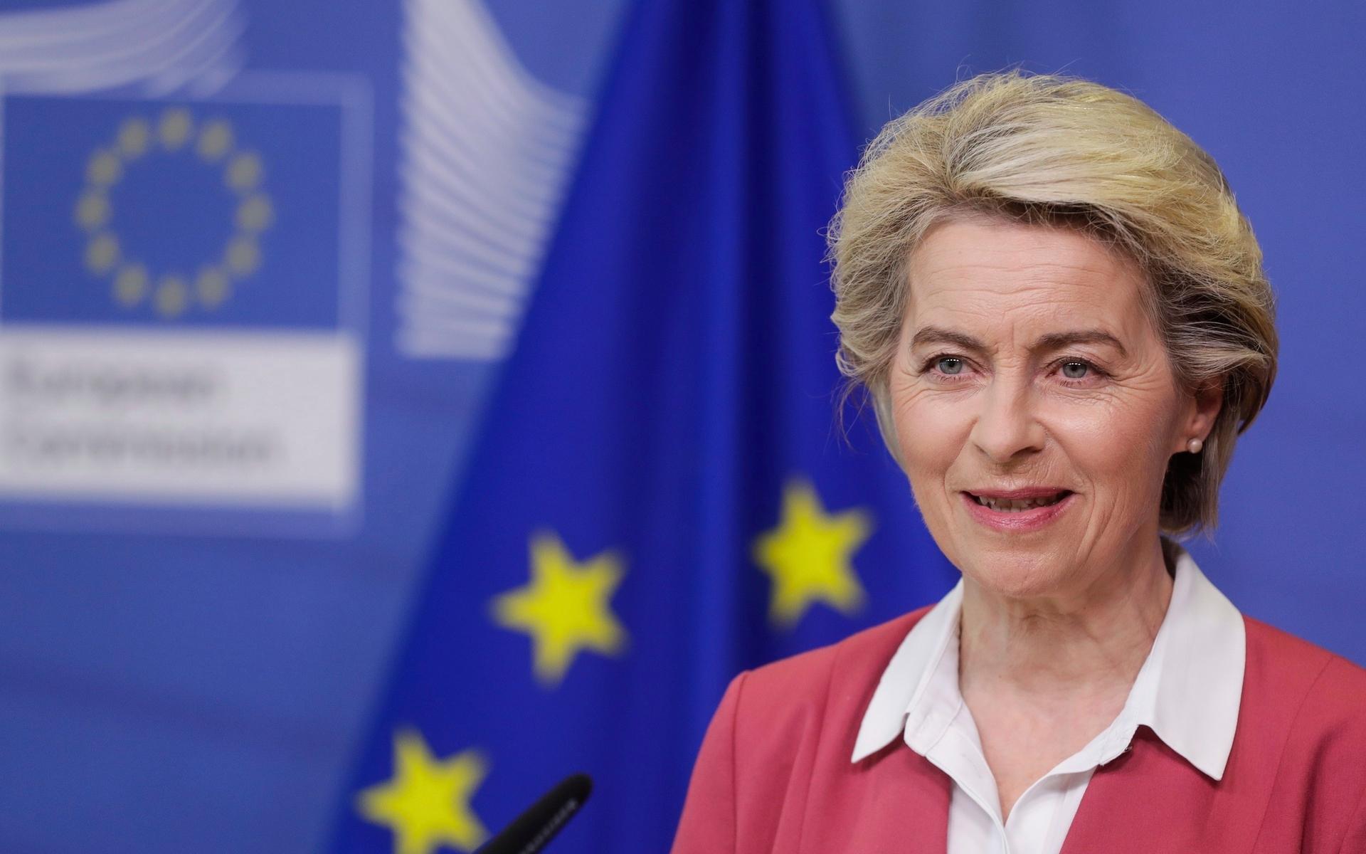 EU-kommissionens ordförande Ursula von der Leyen säger att avtalet stärker EU:s kamp mot pandemin.