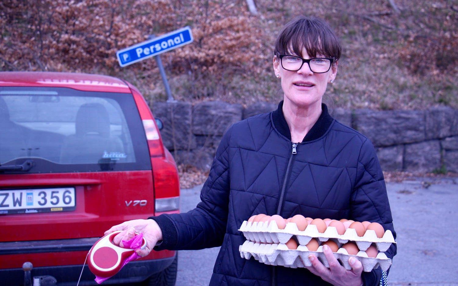 Suzanne Johanson är en trogen kund och handlar ofta på Mölndals reko-ring.