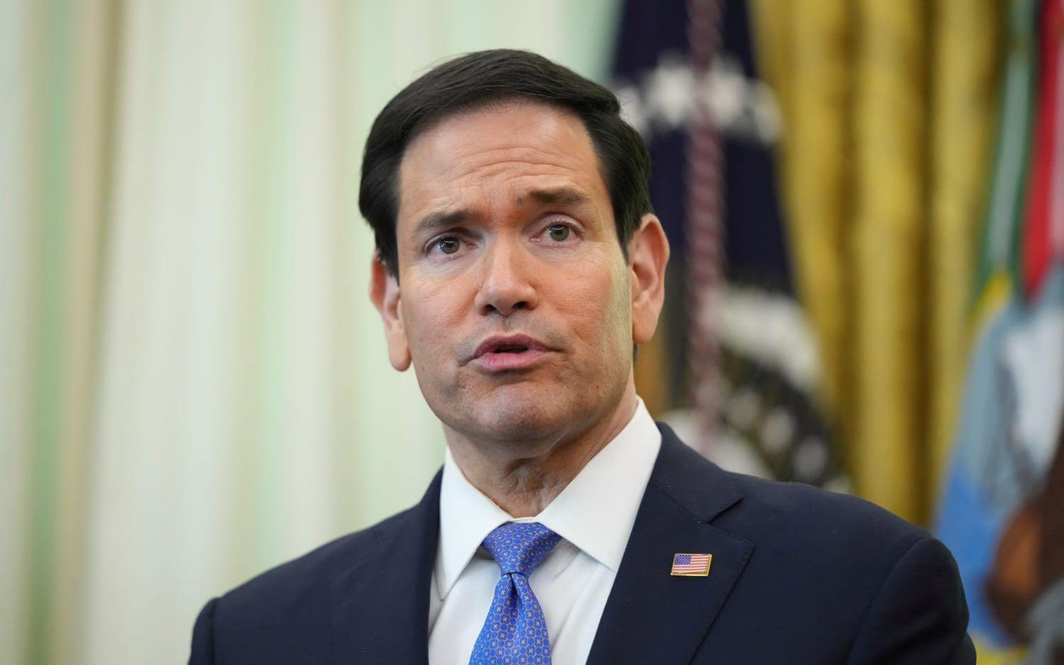 USA:s utrikesminister Marco Rubio. 